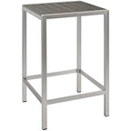 Shore 3 Piece Outdoor Patio Aluminum Pub Set by Modway - EEI-3158