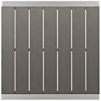 Shore 3 Piece Outdoor Patio Aluminum Pub Set by Modway - EEI-3158
