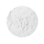 Lippa Round Faux Marble Dining Table by Modway