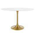 Lippa 48" Oval Wood Dining Table by Modway - EEI-3215