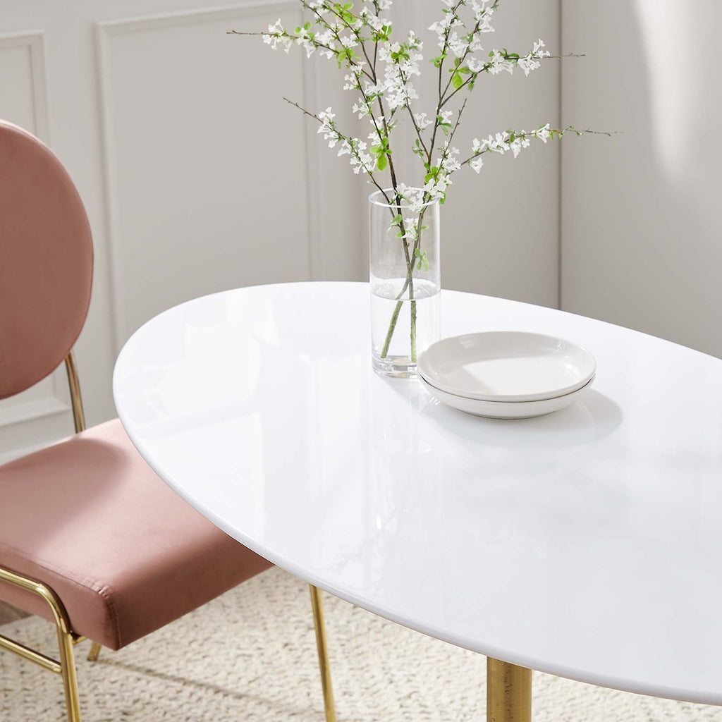 Lippa 48" Oval Wood Dining Table by Modway - EEI-3215