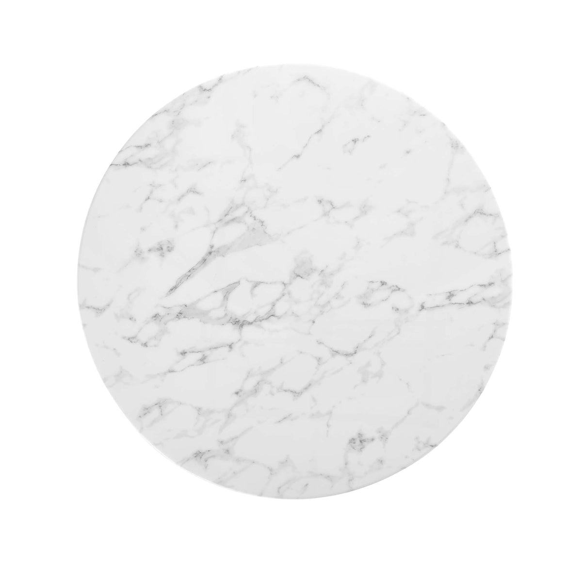 Lippa Round Faux Marble Dining Table by Modway
