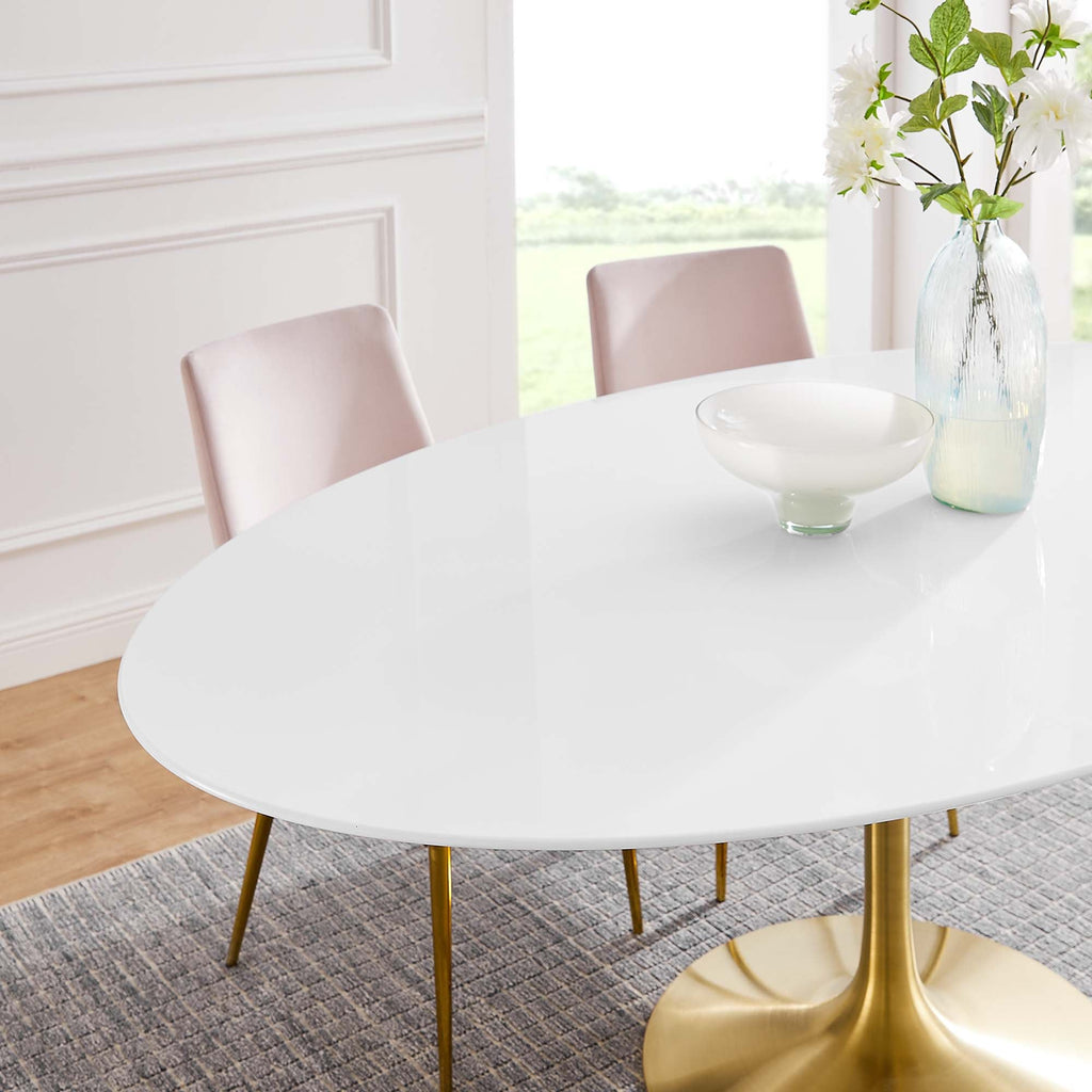 Lippa 78" Oval Wood Dining Table by Modway - EEI-3255