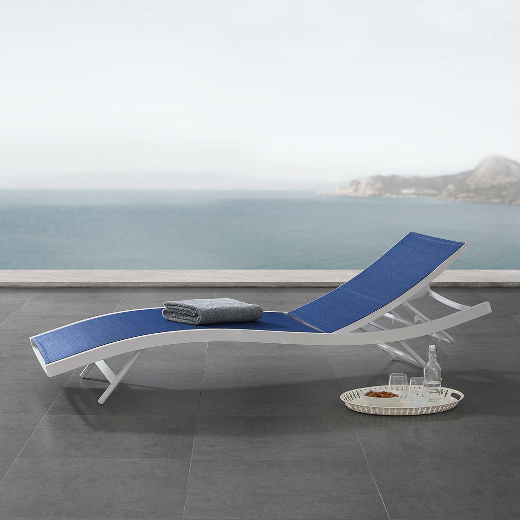 Glimpse Outdoor Patio Mesh Chaise Lounge Chair by Modway
