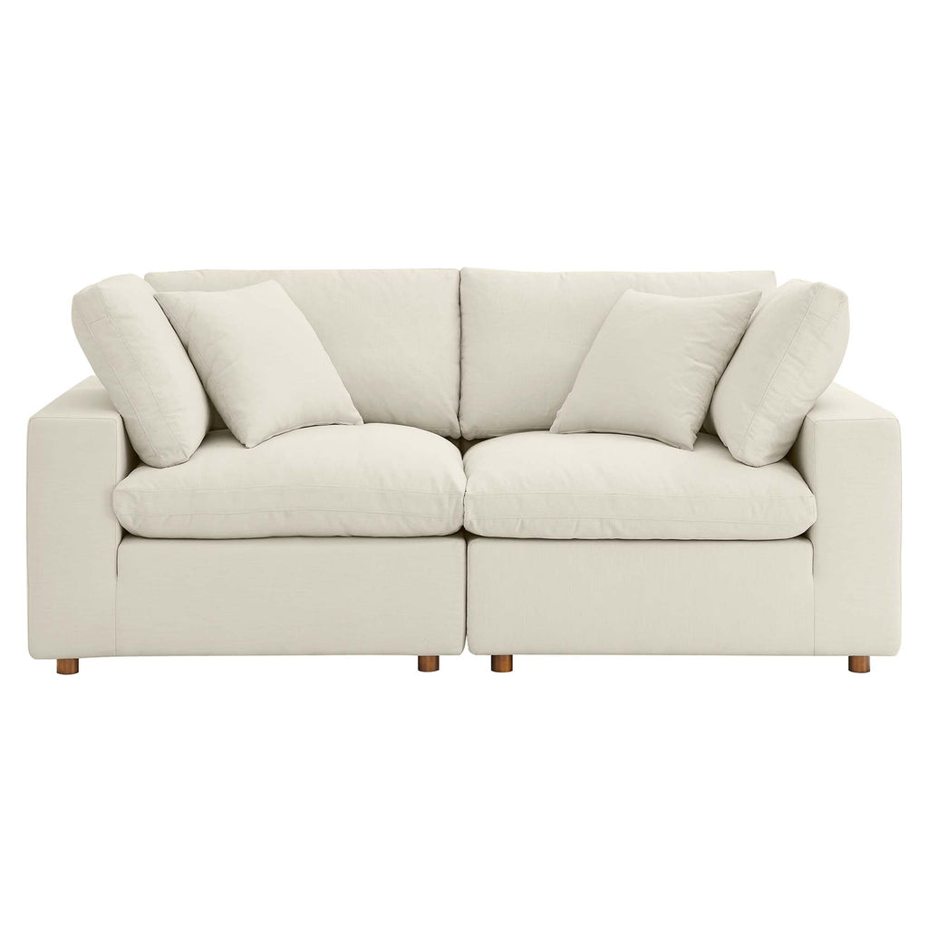 Commix 2 Piece Down Filled Overstuffed Sectional Sofa Set by Modway