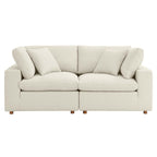 Commix 2 Piece Down Filled Overstuffed Sectional Sofa Set by Modway