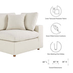 Commix 3 Piece Down Filled Overstuffed Sectional Sofa Set by Modway