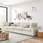 Commix 4 Piece Down Filled Overstuffed Sectional Sofa Set by Modway