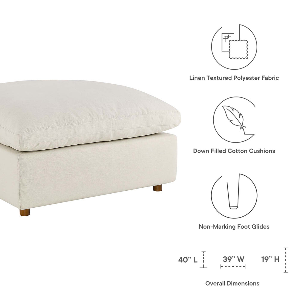 Commix 5 Piece Down Filled Overstuffed Sectional Sofa Set by Modway