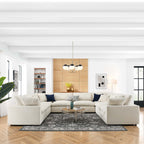 Commix 8-Piece Down Filled Overstuffed Sectional Sofa by Modway