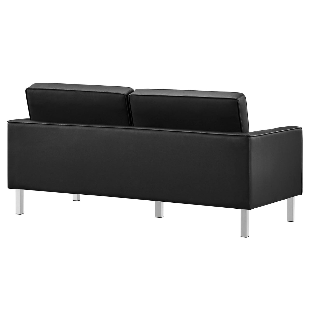 Loft Tufted Vegan Leather Loveseat by Modway