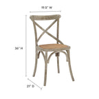 Gear Dining Side Chair Set of 2 by Modway