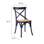Gear Dining Side Chair Set of 2 by Modway