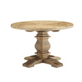 Column Round Pine Wood Dining Table by Modway