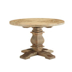 Column Round Pine Wood Dining Table by Modway