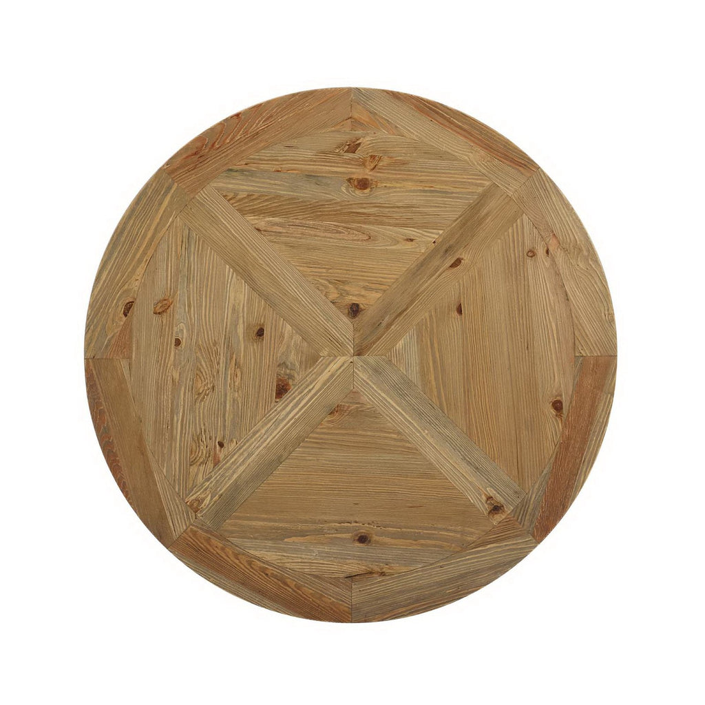 Column Round Pine Wood Dining Table by Modway