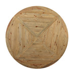 Column Round Pine Wood Dining Table by Modway