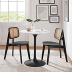 Lippa Round Faux Marble Dining Table by Modway