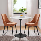 Lippa Round Faux Marble Dining Table by Modway