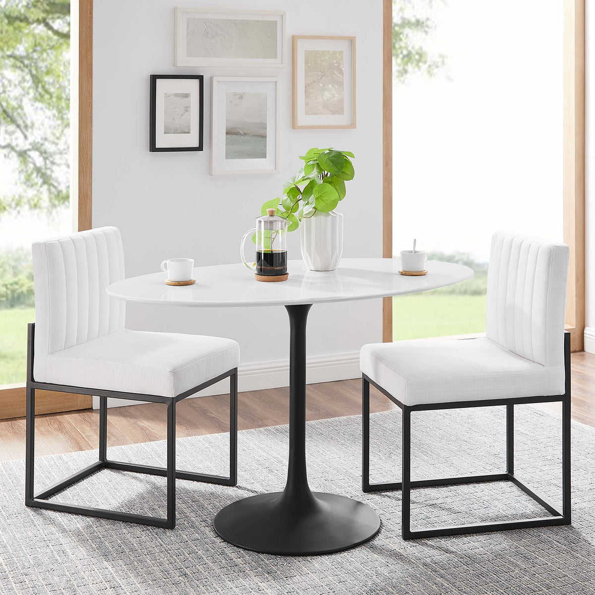 Lippa 48" Oval Wood Dining Table by Modway - EEI-3517