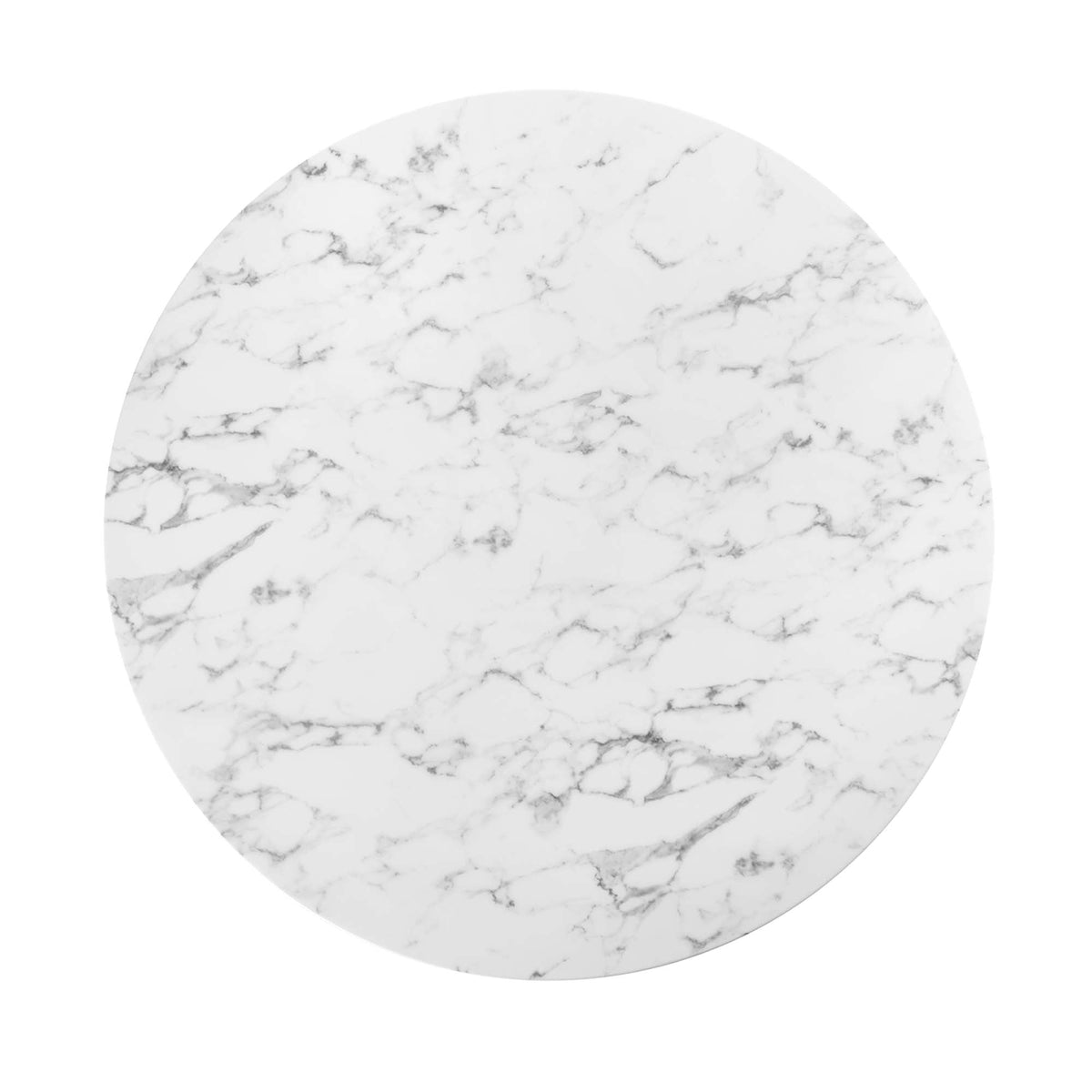 Lippa Round Faux Marble Dining Table by Modway