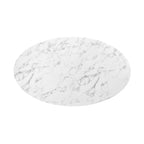 Lippa 60" Oval Faux Marble Dining Table by Modway - EEI-3531