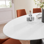 Lippa 78" Oval Wood Dining Table by Modway - EEI-3540