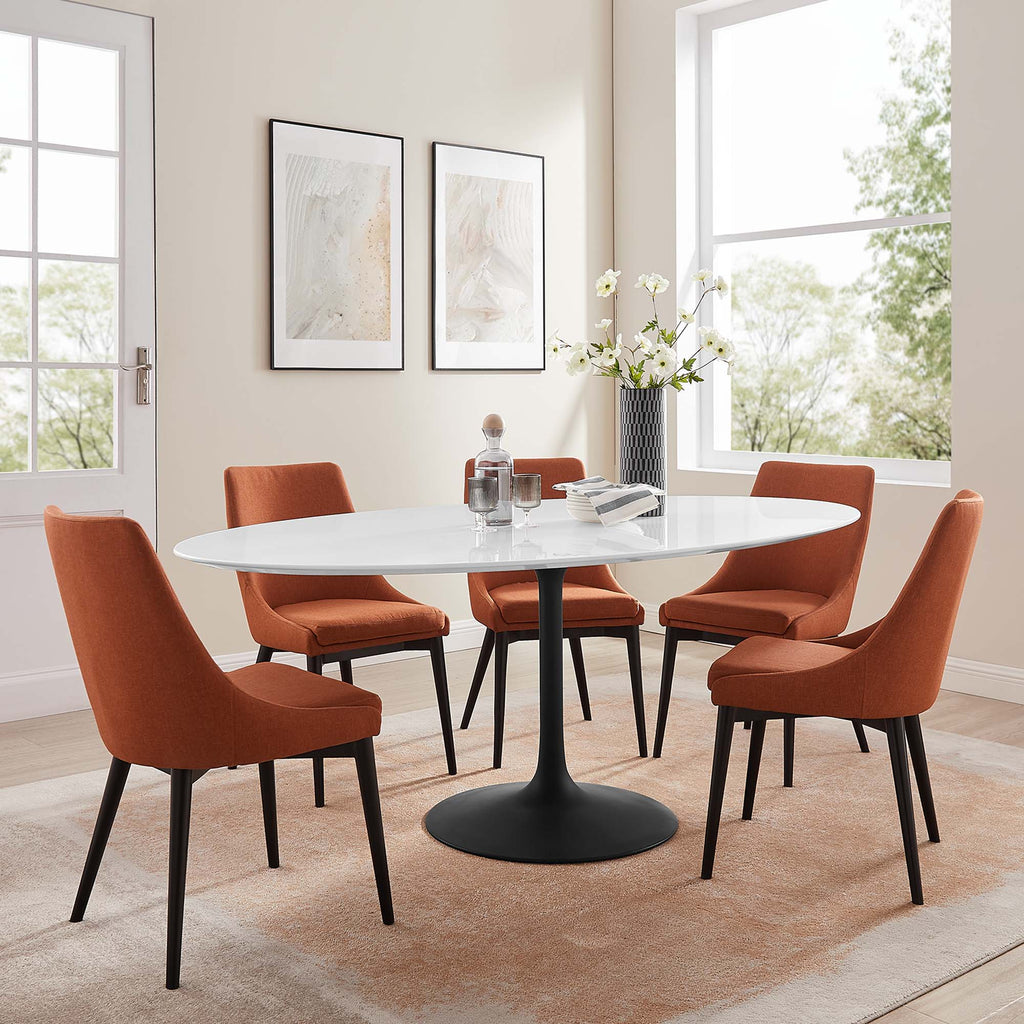 Lippa 78" Oval Wood Dining Table by Modway - EEI-3540
