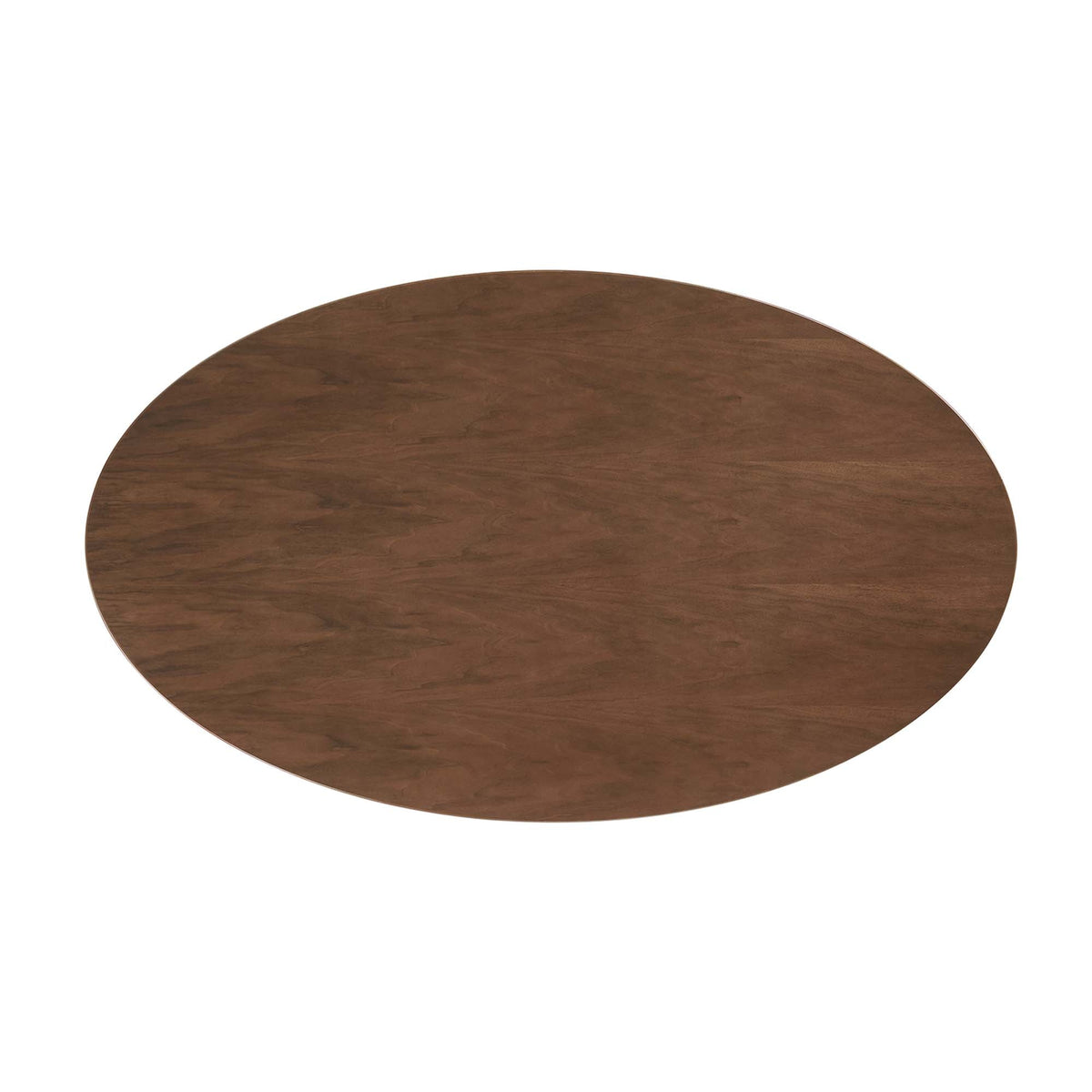 Lippa Oval Walnut Wood Dining Table by Modway