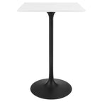 Lippa 28" Square Wood Bar Table by Modway - EEI-3546