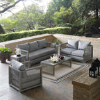 Aura 6 Piece Outdoor Patio Wicker Rattan Set by Modway