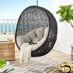 Encase Swing Outdoor Patio Lounge Chair Without Stand by Modway