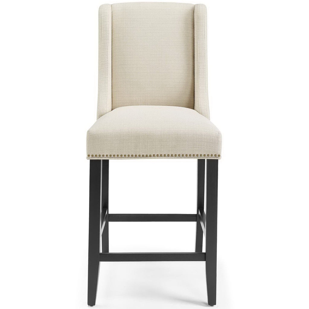 Baron Upholstered Fabric Counter Stool by Modway