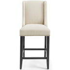 Baron Upholstered Fabric Counter Stool by Modway