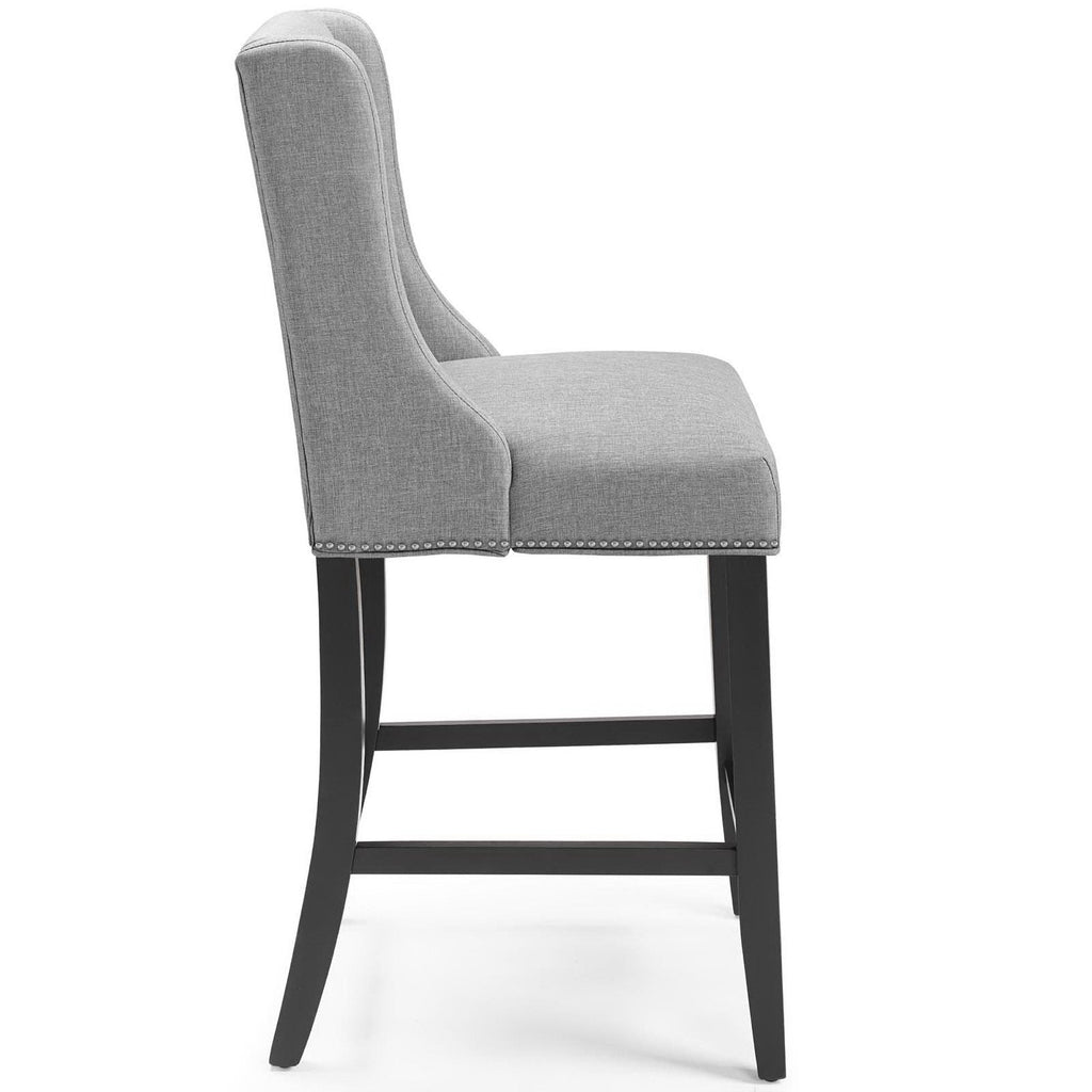 Baron Upholstered Fabric Counter Stool by Modway