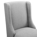 Baron Upholstered Fabric Counter Stool by Modway