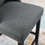 Baronet Tufted Button Upholstered Fabric Counter Stool by Modway