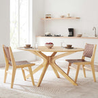 Crossroads 63" Oval Wood Dining Table by Modway