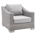 Conway Sunbrella® Outdoor Patio Wicker Rattan Armchair by Modway