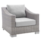 Conway Sunbrella® Outdoor Patio Wicker Rattan Armchair by Modway