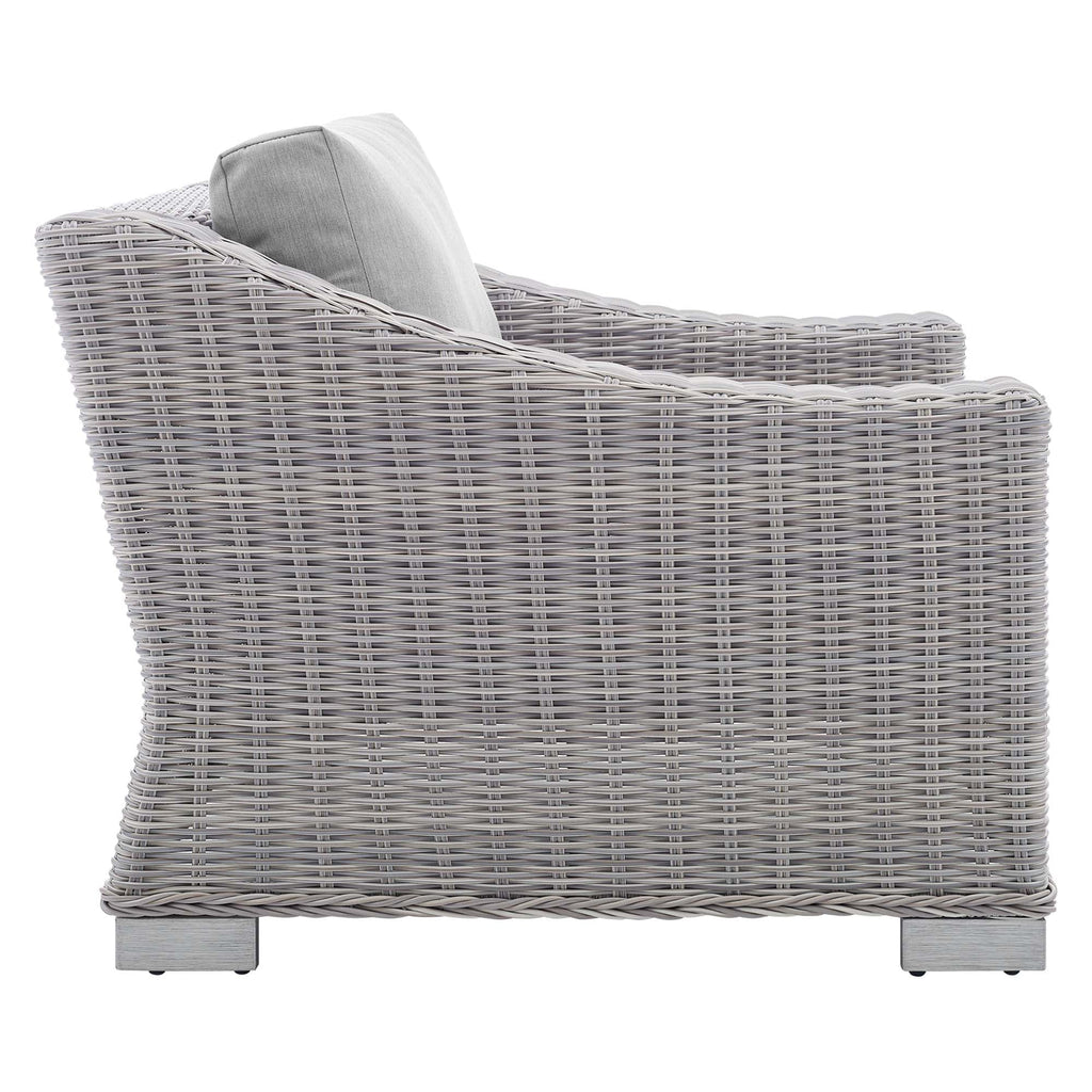 Conway Sunbrella® Outdoor Patio Wicker Rattan Armchair by Modway