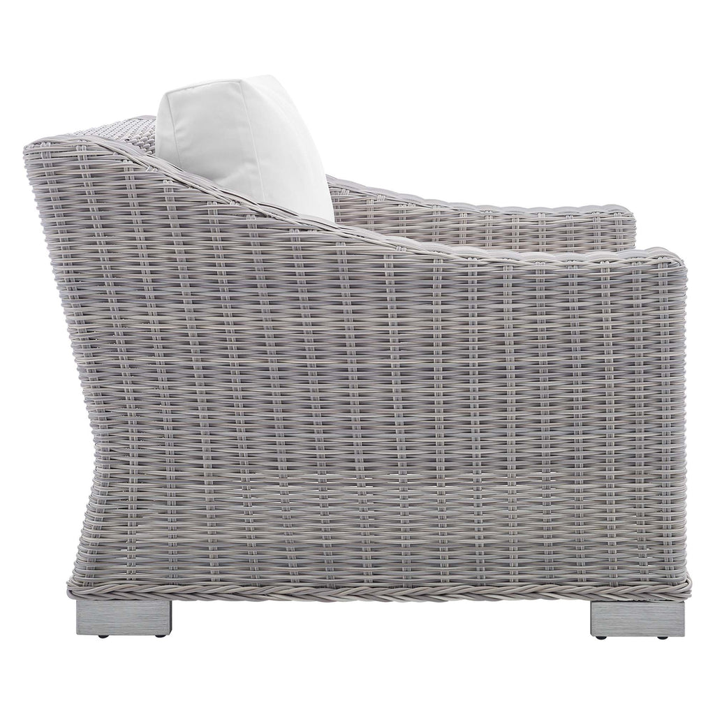 Conway Sunbrella® Outdoor Patio Wicker Rattan Armchair by Modway