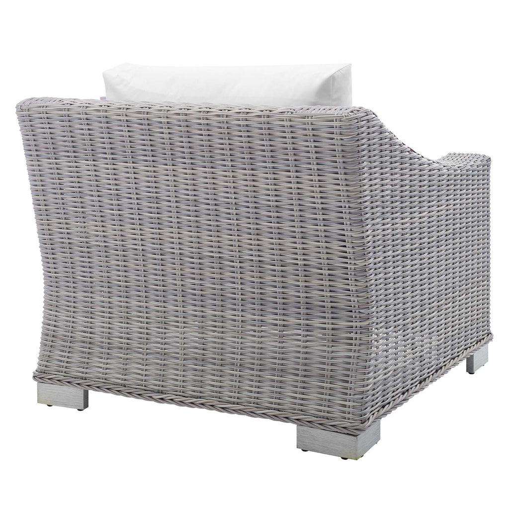 Conway Sunbrella® Outdoor Patio Wicker Rattan Armchair by Modway