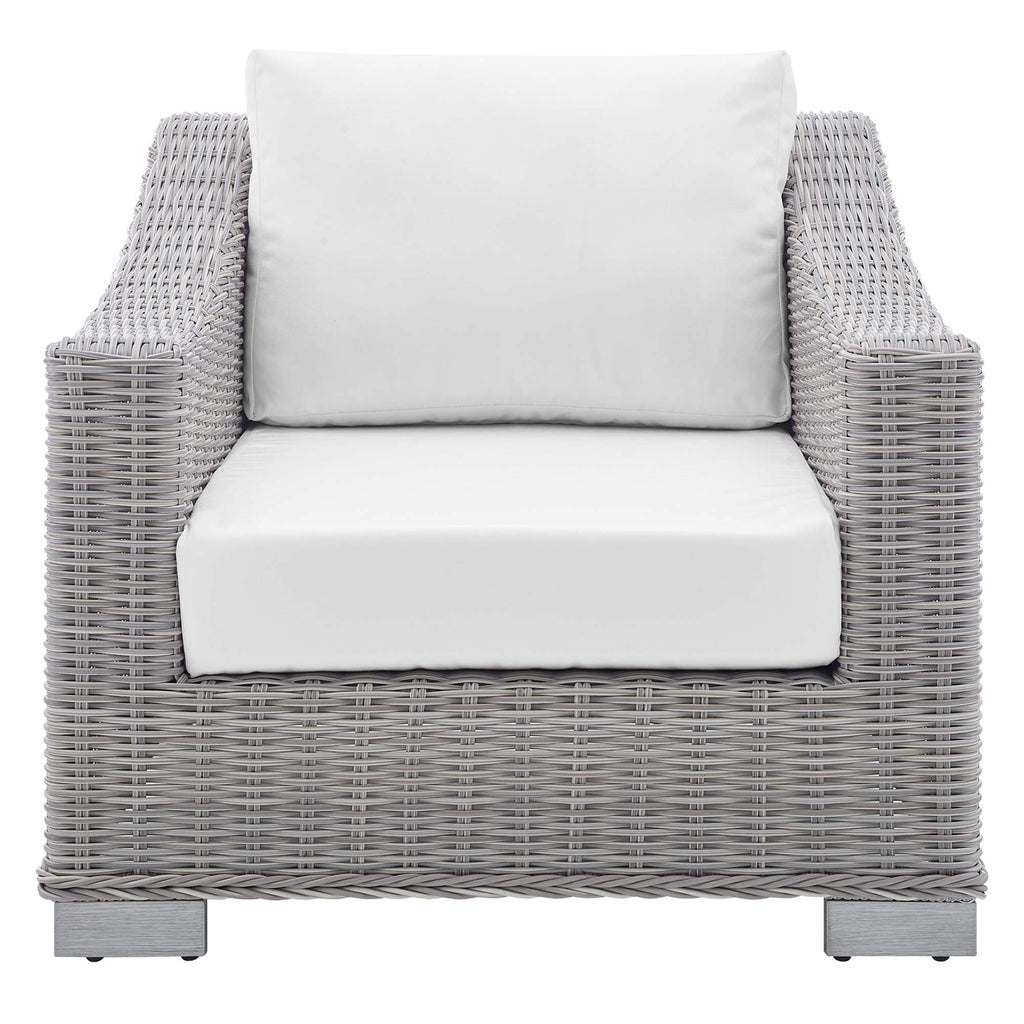 Conway Sunbrella® Outdoor Patio Wicker Rattan Armchair by Modway