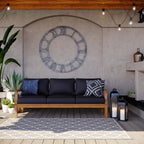 Marina Outdoor Patio Teak Sofa by Modway