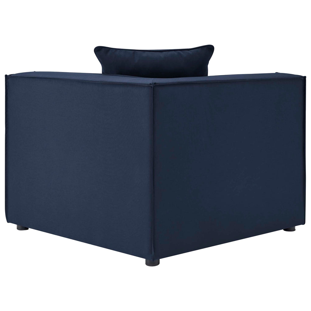 Modway Saybrook 6-Piece Outdoor Patio Sectional Set