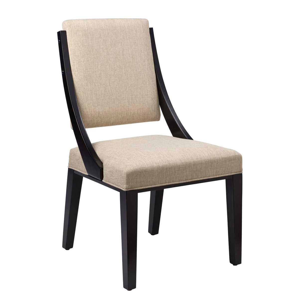 Cambridge Upholstered Fabric Dining Chairs Set of 2 by Modway