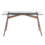 Steadfast Glass Top Office Desk by Modway