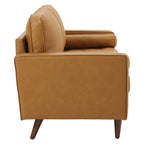 Valour Leather Sofa by Modway