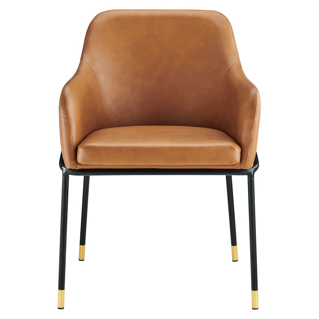Jovi Vegan Leather Dining Chair by Modway